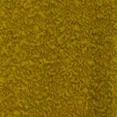 Mustard yellow looped fabric texture with irregular, curled fibers creating a dense, three-dimensional woven pattern; miniforms Cloud collection sample.